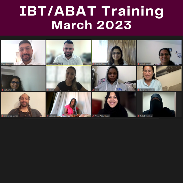 Congrats IBT+ABAT Participants of March 2023